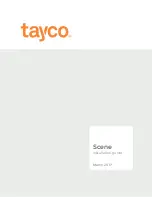 tayco Scene Installation Manual preview