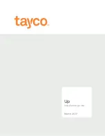 tayco Up Installation Manual preview