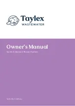 Preview for 1 page of Taylex Advanced Blower System Owner'S Manual