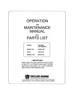 Предварительный просмотр 77 страницы Taylor-Dunn 2372R Operation And Maintenance Manual