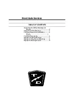 Preview for 35 page of Taylor-Dunn AMB Ambulance Operation, T Roubleshooting And Replacement Parts Manual