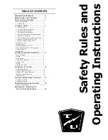 Preview for 13 page of Taylor-Dunn AN 171 Operation, T Roubleshooting And Replacement Parts Manual