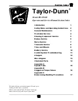 Preview for 5 page of Taylor-Dunn B 50 Operation, T Roubleshooting And Replacement Parts Manual