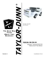 Taylor-Dunn B0-T48-48 Taylor Truck T48 Manual preview