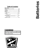 Preview for 99 page of Taylor-Dunn B5-540-48XL Service And Replacement Parts Manual