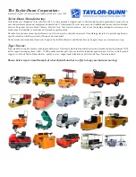 Предварительный просмотр 4 страницы Taylor-Dunn Bigfoot G-1500 Service And Parts Manual