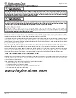 Предварительный просмотр 88 страницы Taylor-Dunn Bigfoot G-1500 Service And Parts Manual