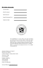 Preview for 2 page of Taylor-Dunn BT-280-36 Operator'S Manual