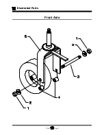 Предварительный просмотр 134 страницы Taylor-Dunn C0-014-32 Operation, T Roubleshooting And Replacement Parts Manual