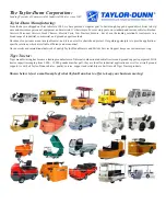 Preview for 4 page of Taylor-Dunn C0-T50-80 Service And Parts Manual