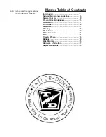 Preview for 5 page of Taylor-Dunn C0-T50-80 Service And Parts Manual