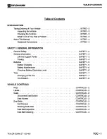 Preview for 3 page of Taylor-Dunn ET 1-50 48 Volts Operation And Maintenance Manual