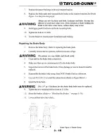 Предварительный просмотр 42 страницы Taylor-Dunn R3-80 Operator'S  Maintenance Manual