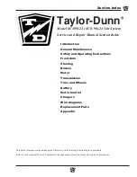 Preview for 11 page of Taylor-Dunn SC 0-90 Operation, T Roubleshooting And Replacement Parts Manual