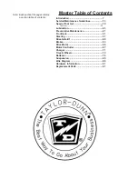 Preview for 5 page of Taylor-Dunn SS-025-34 Service And Parts Manual