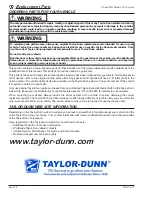 Preview for 98 page of Taylor-Dunn SS-025-34 Service And Parts Manual