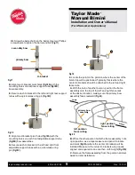 Preview for 9 page of Taylor Made 88125 Installation And Owner'S Manual