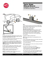 Preview for 10 page of Taylor Made 88125 Installation And Owner'S Manual