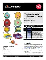 Taylor Made LIPPERT Installation And Owner'S Manual preview