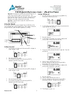 Preview for 1 page of Taylor Products T4000 Quick Reference Manual