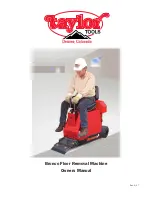 Preview for 1 page of Taylor Tools Bronco 260 Electric Owner'S Manual