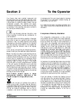 Preview for 8 page of Taylor 142 Operating Instructions Manual