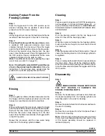 Preview for 21 page of Taylor 142 Operating Instructions Manual