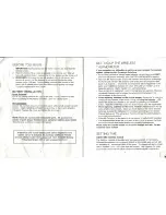 Preview for 2 page of Taylor 1434 Instruction Manual And  Warranty Information