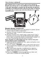 Preview for 7 page of Taylor 1507 Instruction Manual