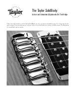 Предварительный просмотр 1 страницы Taylor 200 Series 210 Supplementary Manual