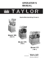 Preview for 1 page of Taylor 369 Operator'S Manual