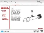 Предварительный просмотр 5 страницы Taylor 490 Operator Training