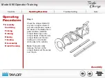 Предварительный просмотр 7 страницы Taylor 490 Operator Training