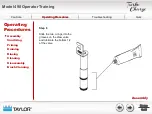 Предварительный просмотр 10 страницы Taylor 490 Operator Training