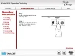 Предварительный просмотр 27 страницы Taylor 490 Operator Training