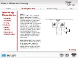 Предварительный просмотр 28 страницы Taylor 490 Operator Training