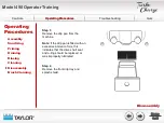 Предварительный просмотр 34 страницы Taylor 490 Operator Training