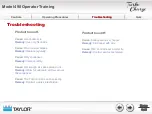 Предварительный просмотр 39 страницы Taylor 490 Operator Training