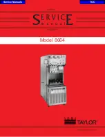 Taylor 8664 Service Manual preview