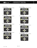 Preview for 5 page of Taylor C842 Programming Instructions Manual