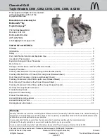 Preview for 1 page of Taylor C850 Manual