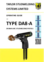 Taylor DA8-A Operating Manual preview