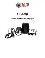 Taylor EZ Amp Quick Start Manual preview