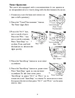 Предварительный просмотр 9 страницы Taylor Five Star 1479 Instruction Manual