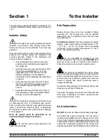 Preview for 5 page of Taylor Horizon 8752 Operating Instructions Manual