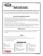 Preview for 2 page of Taylor MECO OMAHA 1000 Series Instructions For Assembling