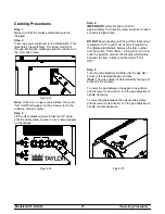 Предварительный просмотр 23 страницы Taylor QS10 Operating Instructions Manual