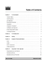 Preview for 3 page of Taylor QS11 Original Operating Instructions