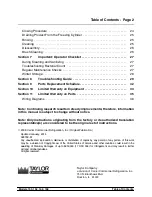 Предварительный просмотр 4 страницы Taylor Taylormate 152 Operator'S Manual