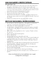 Preview for 6 page of Taylor The Biggest Loser AB-1000-BL Instruction Manual